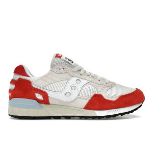 Saucony �T�b�J�j�[ �����Y �X�j�[�J�[ �ySaucony Shadow 5000 White Cream Red�z �T�C�Y US_5.5(23.5cm) White/Red