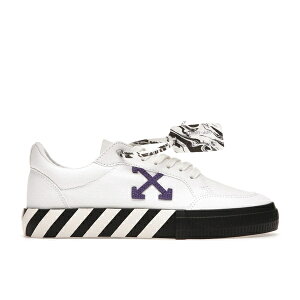 OFF-WHITE �I�t�z���C�g �����Y �X�j�[�J�[ �yOFF-WHITE Vulc Low White/Purple SS21�z �T�C�Y US_8(26.0cm) White/Black/Purple