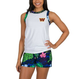 コンセプトスポーツ レディース Tシャツ トップス Washington Commanders Concepts Sport Women's Roamer Knit Tank Top & Shorts Set White