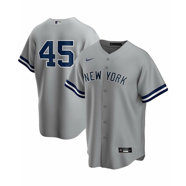 ナイキ メンズ Tシャツ トップス Men´s Gerrit Cole Gray New York Yankees Road Replica Player Name Jersey Gray