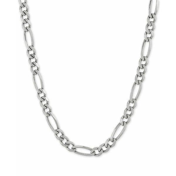 【お取り寄せ】ジャニ ベルニーニ レディース ネックレス・チョーカー・ペンダントトップ アクセサリー Figaro Link Chain 18" Necklace (4-1 3mm) in Sterling Silver Silver
