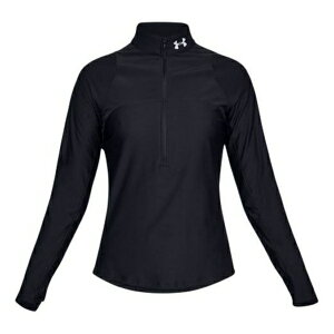 Under Armour アンダーアーマー レディース スニーカー 【(WMNS) Under Armour Qualifier Hybrid 1/2 Zip Jacket 'Black' 1326512-001】 サイズ US_W_XL