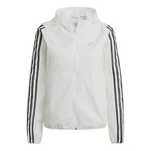 adidas AfB_X fB[X Xj[J[ y(WMNS) adidas W 3s Wb Sports Training Hooded Woven Jacket White GQ0594z TCY US_W_XL
