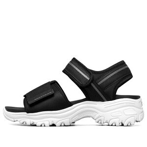 Skechers XPb`[Y fB[X Xj[J[ y(WMNS) Skechers D Lites 1.0 Sandals Black/White 119239-BKWz TCY US_5(22.0cm)
