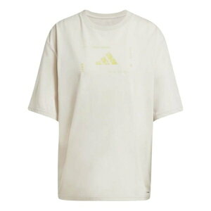 adidas AfB_X fB[X Xj[J[ y(WMNS) adidas Climacool Training Animal Logo Graphic T-Shirt 'Beige' JJ1441z TCY US_W_L