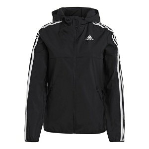 adidas AfB_X fB[X Xj[J[ y(WMNS) adidas Windbreaker Jacket 'Black White' GQ0565z TCY US_W_XL