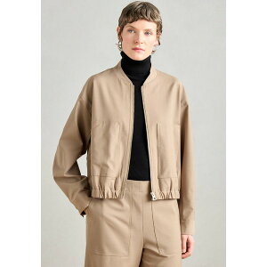 }R|[ fB[X WPbgu] AE^[ INDOOR JACKET BLOUSON PATCH POCKETS - Bomber Jacket - dusty earth