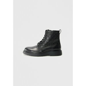JoNC Y u[c V[Y COMBAT ESS - Lace-up ankle boots - triple black