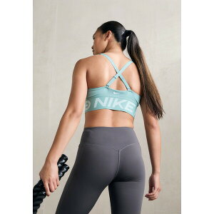 iCL fB[X tBbglX X|[c INDY PLUNGE BRA BOLD - Medium support sports bra - cannon/smokey blue/white