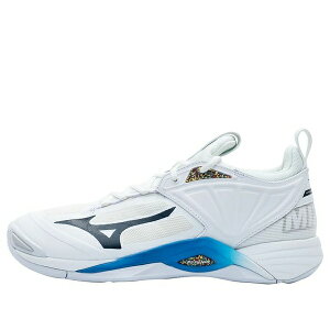 Mizuno �~�Y�m �����Y �X�j�[�J�[ �yMizuno Wave Momentum 2 'White Blue' V1GA211300�z �T�C�Y US_9(27.0cm)