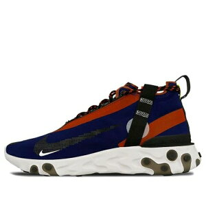 Nike �i�C�L �����Y �X�j�[�J�[ �yNike React Runner Mid WR ISPA 'Blue Void' AT3143-400�z �T�C�Y US_9.5(27.5cm)
