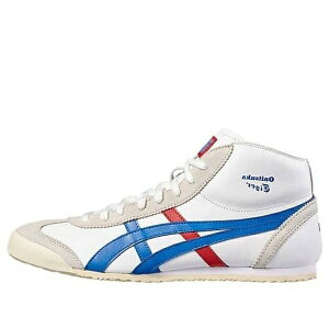 Onitsuka Tiger �I�j�c�J�^�C�K�[ �����Y �X�j�[�J�[ �yOnitsuka Tiger Mexico Mid Runner 'White Blue Red' DL409-0143�z �T�C�Y US_5.5(23.5cm)