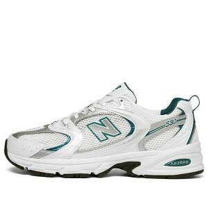 New Balance �j���[�o�����X �����Y �X�j�[�J�[ �yNew Balance 530 'White Silver Metallic' MR530AB�z �T�C�Y US_8.5(26.5cm)