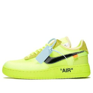 Nike �i�C�L �����Y �X�j�[�J�[ �G�A�t�H�[�X �yNike x Off-White Air Force 1 Low 'Volt' AO4606-700�z �T�C�Y US_7.5(25.5cm)