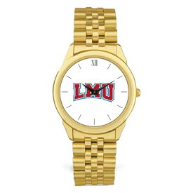 ジャーディン メンズ 腕時計 アクセサリー Loyola Marymount Lions Team Logo Rolled Link Bracelet Wristwatch Gold