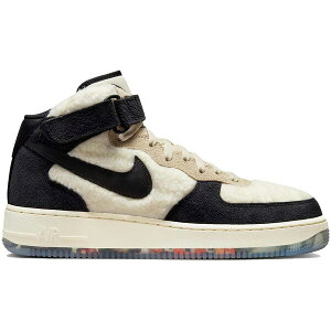 Nike �i�C�L �����Y �X�j�[�J�[ �yNike Air Force 1 Mid '07 Premium Culture Day�z �T�C�Y US_9(27.0cm) Coconut Milk/Cashmere/Clear/Black