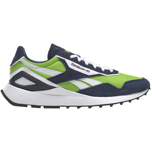 Reebok ���[�{�b�N �����Y �X�j�[�J�[ �yReebok Classic Leather Legacy AZ Semi Solar Green Vector Navy�z �T�C�Y US_9(27.0cm) Semi Solar Green/Vector Navy/Footwear White