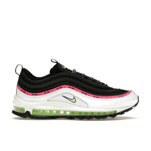 Nike �i�C�L �����Y �X�j�[�J�[ �yNike Air Max 97 Do You�z �T�C�Y US_8.5(26.5cm) Black/White-Hyper Pink-Lime Glow
