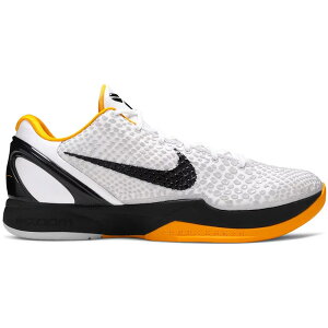 Nike �i�C�L �����Y �X�j�[�J�[ �yNike Zoom Kobe 6 White Del Sol�z �T�C�Y US_7.5(25.5cm) White/Black/Del Sol