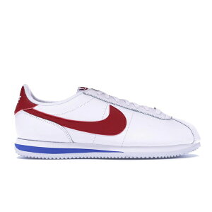 Nike �i�C�L �����Y �X�j�[�J�[ �yNike Cortez Basic Leather Forrest Gump (2017)�z �T�C�Y US_9.5(27.5cm) White/Varsity Red-Varsity Royal