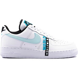 Nike �i�C�L �����Y �X�j�[�J�[ �yNike Air Force 1 Low '07 LV8 Worldwide Pack White Blue Fury�z �T�C�Y US_8.5(26.5cm) White/Blue Fury/Black/Glacier Blue
