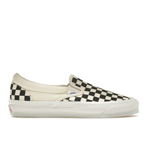 Vans �o���Y �����Y �X�j�[�J�[ �yVans Vault Classic Slip-On Sail Checkerboard�z �T�C�Y US_6.5(24.5cm) Checkerboard/Black/White