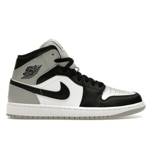 Jordan �W���[�_�� �����Y �X�j�[�J�[ �yJordan 1 Mid Barons�z �T�C�Y US_M_13 White/Light Smoke Grey/Black
