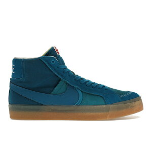 Nike �i�C�L �����Y �X�j�[�J�[ �yNike SB Zoom Blazer Mid PRM Plus Green Abyss Gum�z �T�C�Y US_10.5(28.5cm) Green Abyss/Green Abyss-Phantom-Gum Yellow