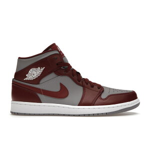 Jordan �W���[�_�� �����Y �X�j�[�J�[ �yJordan 1 Mid Cherrywood Red�z �T�C�Y US_10.5(28.5cm) Cherrywood Red/White-Cement Grey