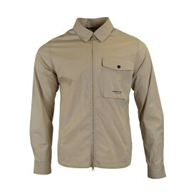 【送料無料】 マーシャルアーティスト メンズ シャツ トップス Marshall Artist Gaberdine Overshirt Stone 043