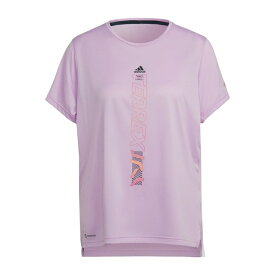 【送料無料】 アディダス レディース Tシャツ トップス Agravic Shirt Ld99 Pink