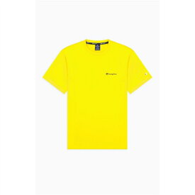 【送料無料】 チャンピオン メンズ Tシャツ トップス Crewneck T Sn99 Yellow