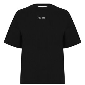 【送料無料】 ケンゾー レディース Tシャツ トップス Sport Boxy T Shirt Black 99