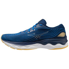 【送料無料】 ミズノ メンズ ランニング スポーツ Wave Skyrise 4 Men's Running Shoes French Blue