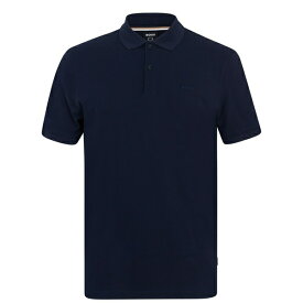 【送料無料】 ボス メンズ ポロシャツ トップス Pallas Polo Shirt Navy 404