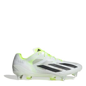 【送料無料】 アディダス メンズ ブーツ シューズ x Crazyfast+ Soft Ground Football Boots Wht/Blk/Lemon