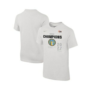 �i�C�L �����Y �V���c �g�b�v�X Men's White Chicago Sky 2021 WNBA Finals Champions T-shirt White
