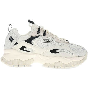 Fila �t�B�� ���f�B�[�X �X�j�[�J�[ �yFila Ray Tracer TR 2 Gardenia Dove Black (Women's)�z �T�C�Y US_8(25.0cm) Gardenia/Dove/Black