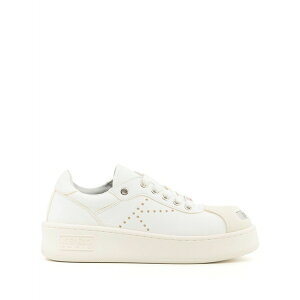 �P���]�[ ���f�B�[�X �X�j�[�J�[ �V���[�Y Contrasting-toecap low-top sneakers White