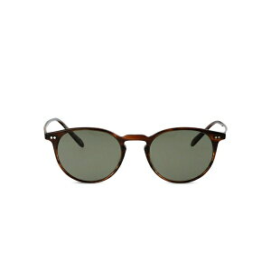 �I���o�[�s�[�v���Y ���f�B�[�X �T���O���X���A�C�E�F�A �A�N�Z�T���[ Riley sun round-frame sunglasses Brown