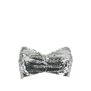 �V���[�l�E���V�� ���f�B�[�X �V���c �g�b�v�X Sequin bandeau top Silver
