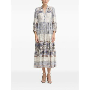 �w�C���{�u ���f�B�[�X �����s�[�X �g�b�v�X Zora floral maxi dress Blue