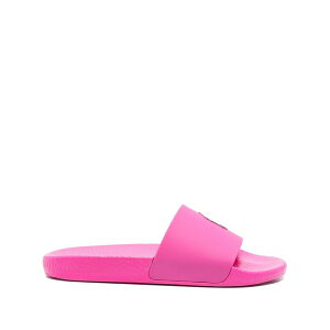 �����t���[���� ���f�B�[�X �T���_�� �V���[�Y Polo pony slides Pink