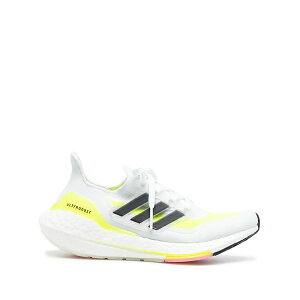 �A�f�B�_�X ���f�B�[�X �X�j�[�J�[ �V���[�Y Ultraboost 21 cloud white/core black/solar y sneakers Green