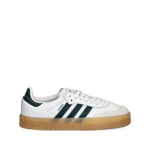 �A�f�B�_�X ���f�B�[�X �X�j�[�J�[ �V���[�Y Sambae three-stripe low-top sneakers White