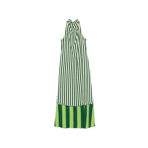 �T�C�����~���[ ���f�B�[�X �����s�[�X �g�b�v�X Mona striped midi dress Green