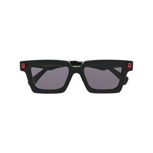 �N�{���E�� �����Y �T���O���X�E�A�C�E�F�A �A�N�Z�T���[ Square-frame tinted sunglasses Black