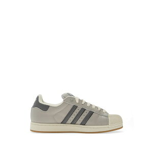 �A�f�B�_�X �����Y �X�j�[�J�[ �V���[�Y Superstar ii three stripes sneakers Grey