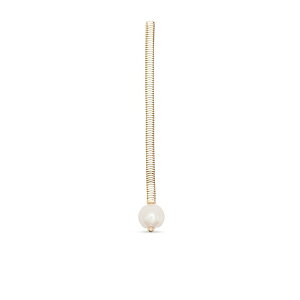 ���U���e�B�J ���f�B�[�X �s�A�X���C�������O �A�N�Z�T���[ Aurea gold-plated pearl earrings Gold