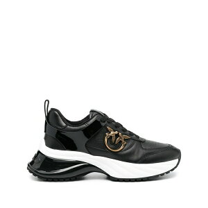 �s���R ���f�B�[�X �X�j�[�J�[ �V���[�Y Ariel love birds-plaque sneakers Black